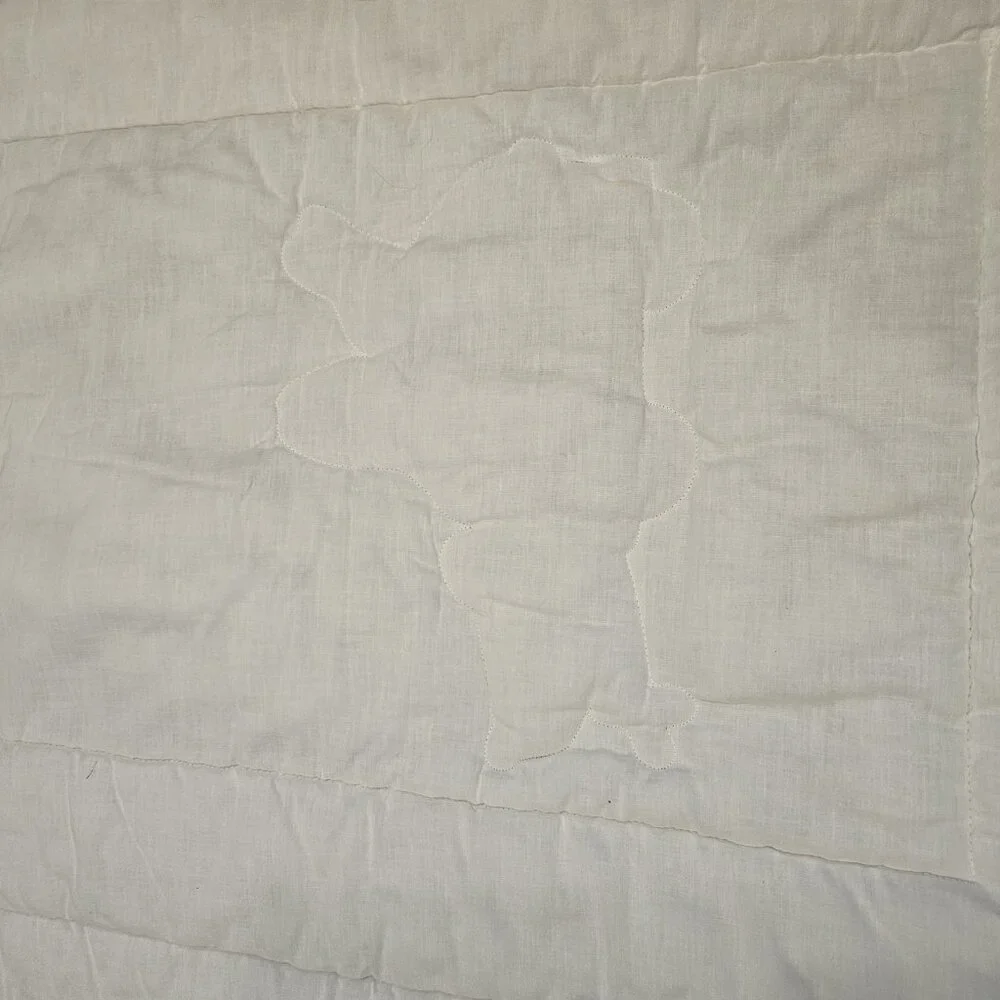 VTG 90s Daisy Kingdom Honey Bunny‎ Crib Comforter Country By Tender Beginnings
